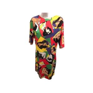 New Woman’s Stretch Graphic Dress Stretch Large